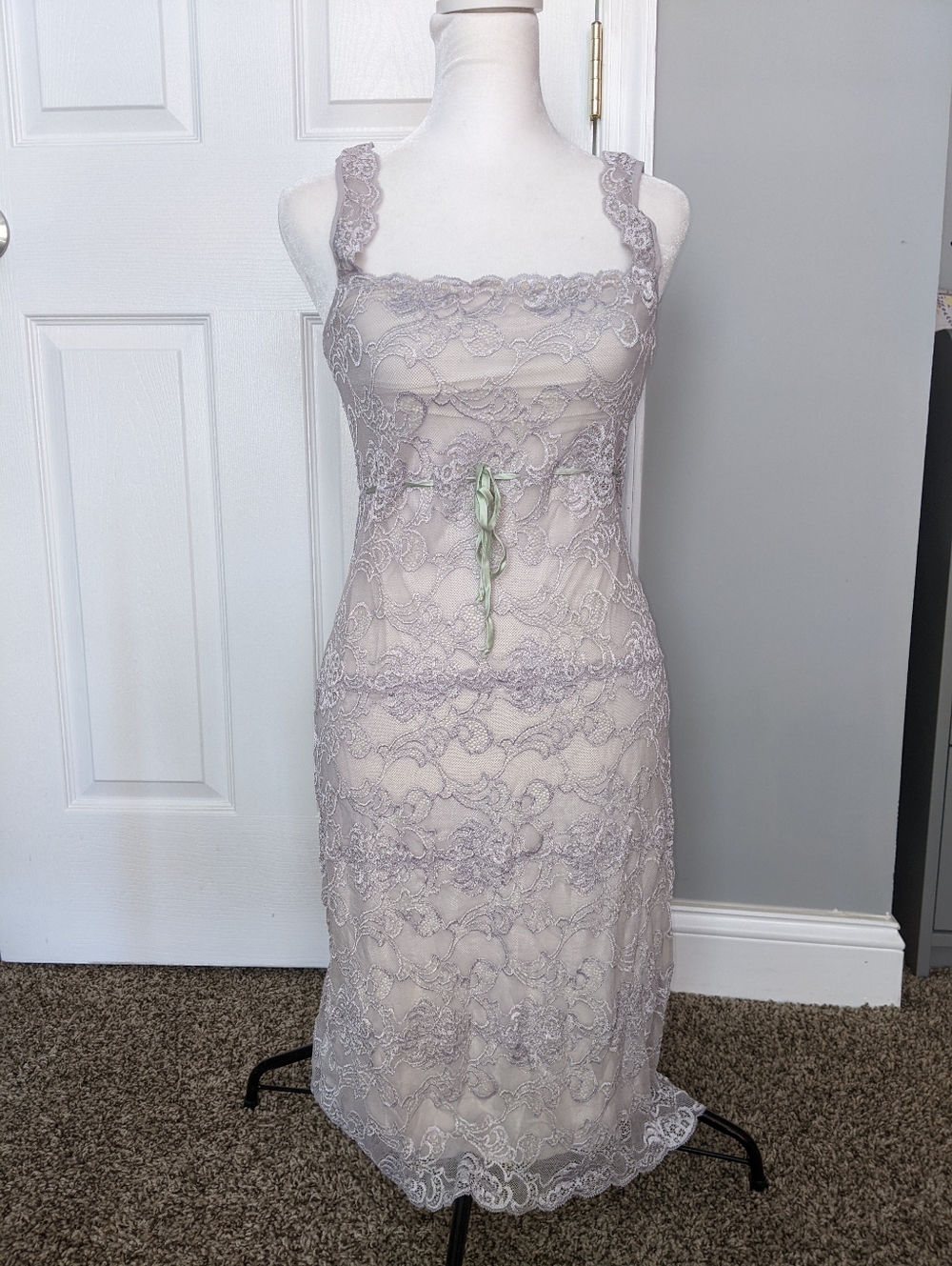 Leigh Bantivoglio Lace Dress S Y2K